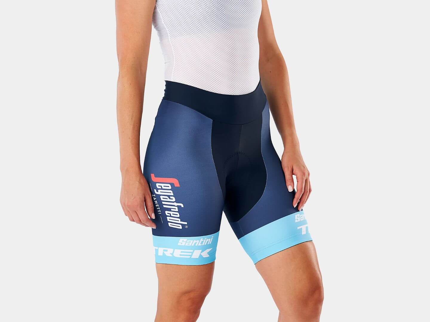 מכנסי רכיבה לנשים Santini Trek-Segafredo Women's Team Replica V22 Trek Segafredo Womens Team Replica Short (3)