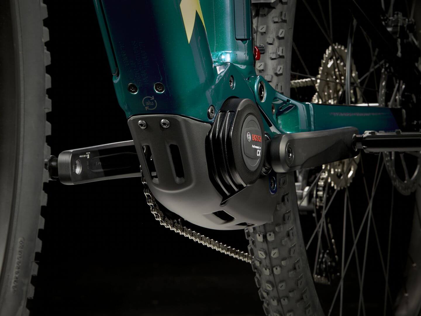 אופניים חשמליים Trek Powerfly FS 4 Gen 2 Powerfly FS 4 Teal-Black (10)