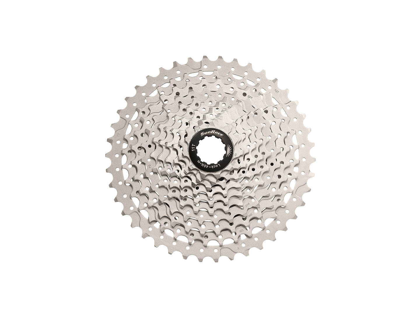 קסטה 10 הילוכים SunRace MS3 11-46 כסף Sunrace CSMS3 10Sp Cassette