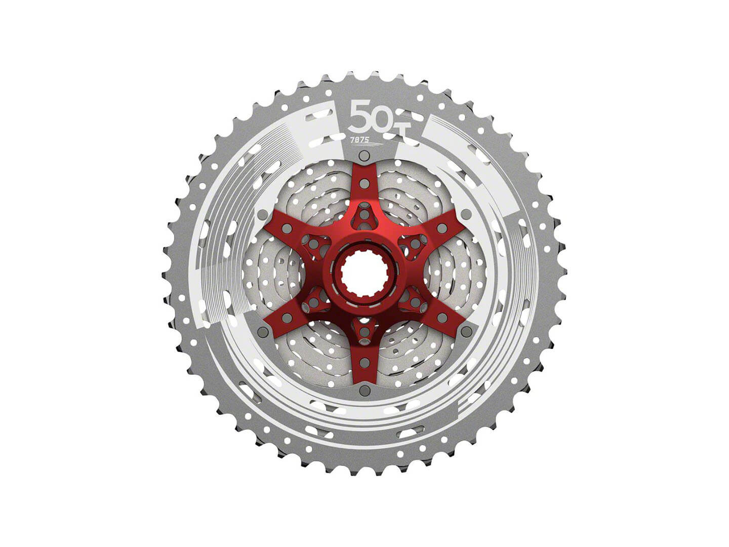 Sunrace CSMX8 11Sp 11-50 Cassette - Silver (2) Sunrace CSMX8 11Sp 11-50 Cassette - Silver (2)