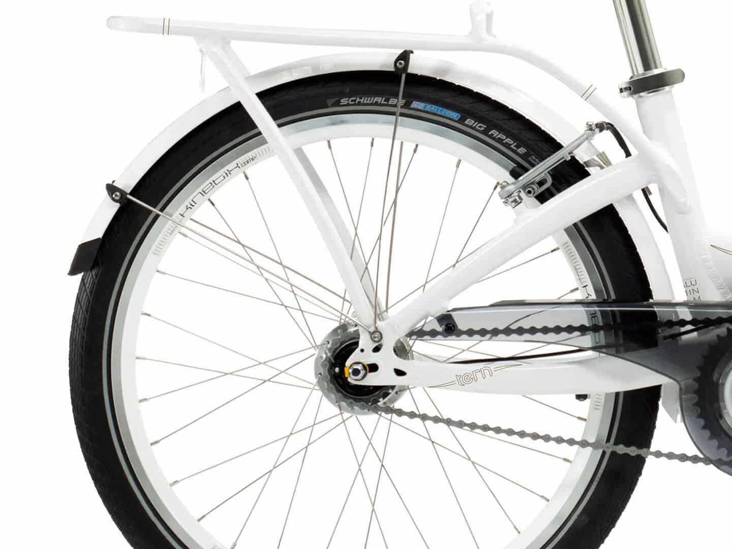 מגן בוץ / כנפיים לאופני Tern מתקפלים 20" - White מגן בוץ / כנפיים לאופני Tern מתקפלים 20" - White