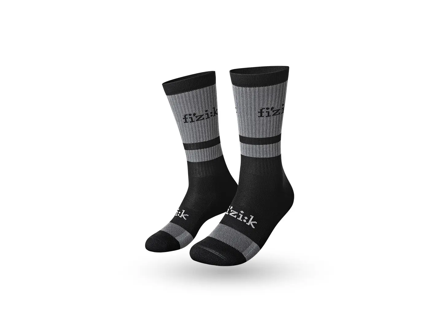 גרבי רכיבה Fizik Off-Road - Grey/Black, (XS/SM (36-39 גרבי רכיבה Fizik Off-Road - Grey/Black, (XS/SM (36-39