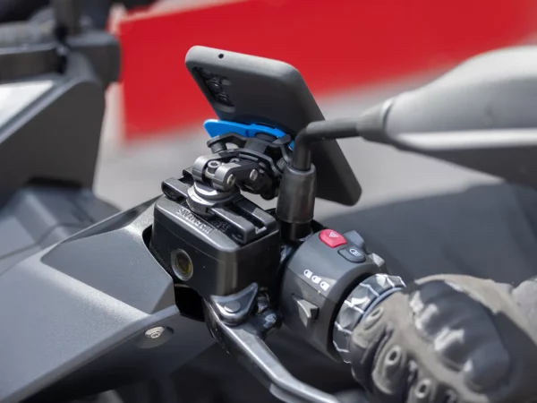 התקן לטלפון לאופנוע למכסה משאבת בלם Quad Lock Motorcycle Brake Reservoir Mount
