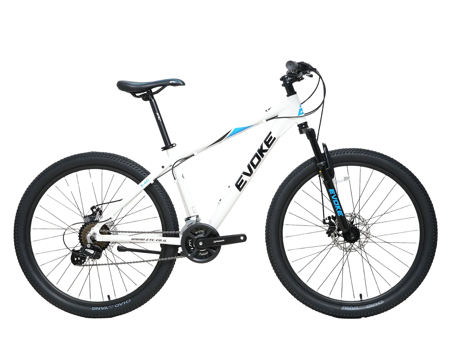 אופני הרים Evoke X-40 Disc 26" 2024 - Black, XXS אופני הרים Evoke X-40 Disc 26" 2024 - Black, XXS