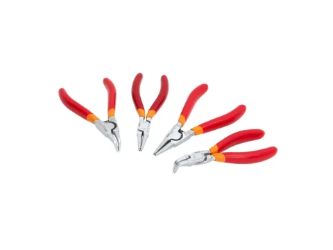 סט 4 פליירים לפתיחת טבעות נעילה Unior Internal lock rings pliers Set