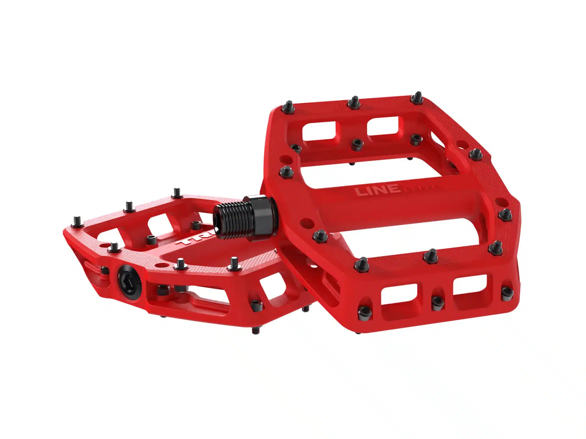 Trek Line Elite Flat Pedal - Red (1)