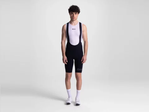 מכנסי ביב רכיבה Santini Unico Edge - Men's Bib Shorts